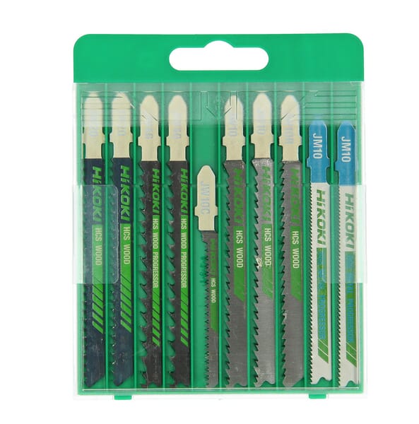 Jigsaw blade set 10 pieces