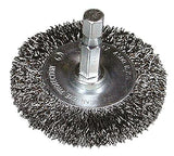 KRAMP Rondborstel 1/4" 6-kant stift 751319