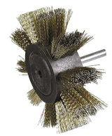 Brosse éventail 6mm broche 100/0,