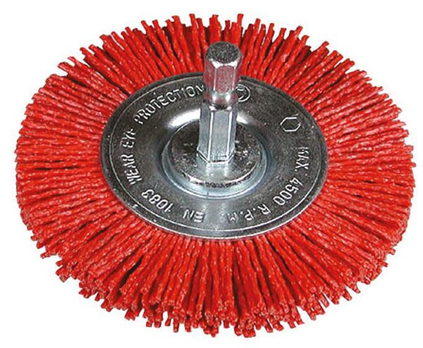 KRAMP Rondborstel 1/4" 6-kant stift 751328