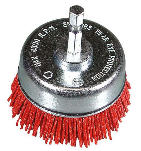 KRAMP Topfbürste 1/4" 6-kant stift 7 751330