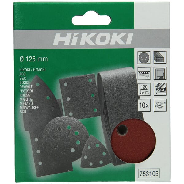 KRAMP Schleifscheibe Ø125mm K120 à 10s 753105