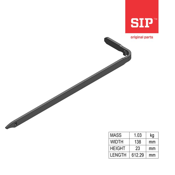 SIP.SI Keil, geschweißt 766032500B