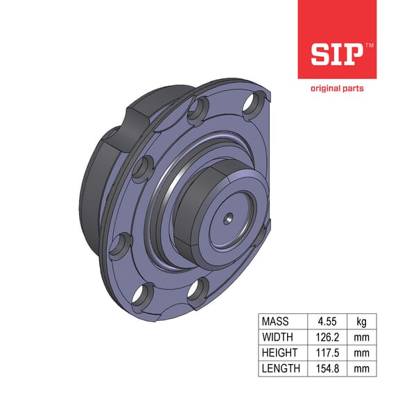 SIP.SI Flansch, komplett 766032900