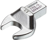 KRAMP Rechteckige Verschraubung mit offenem Ende SE 9x12, 13 mm 711213GED