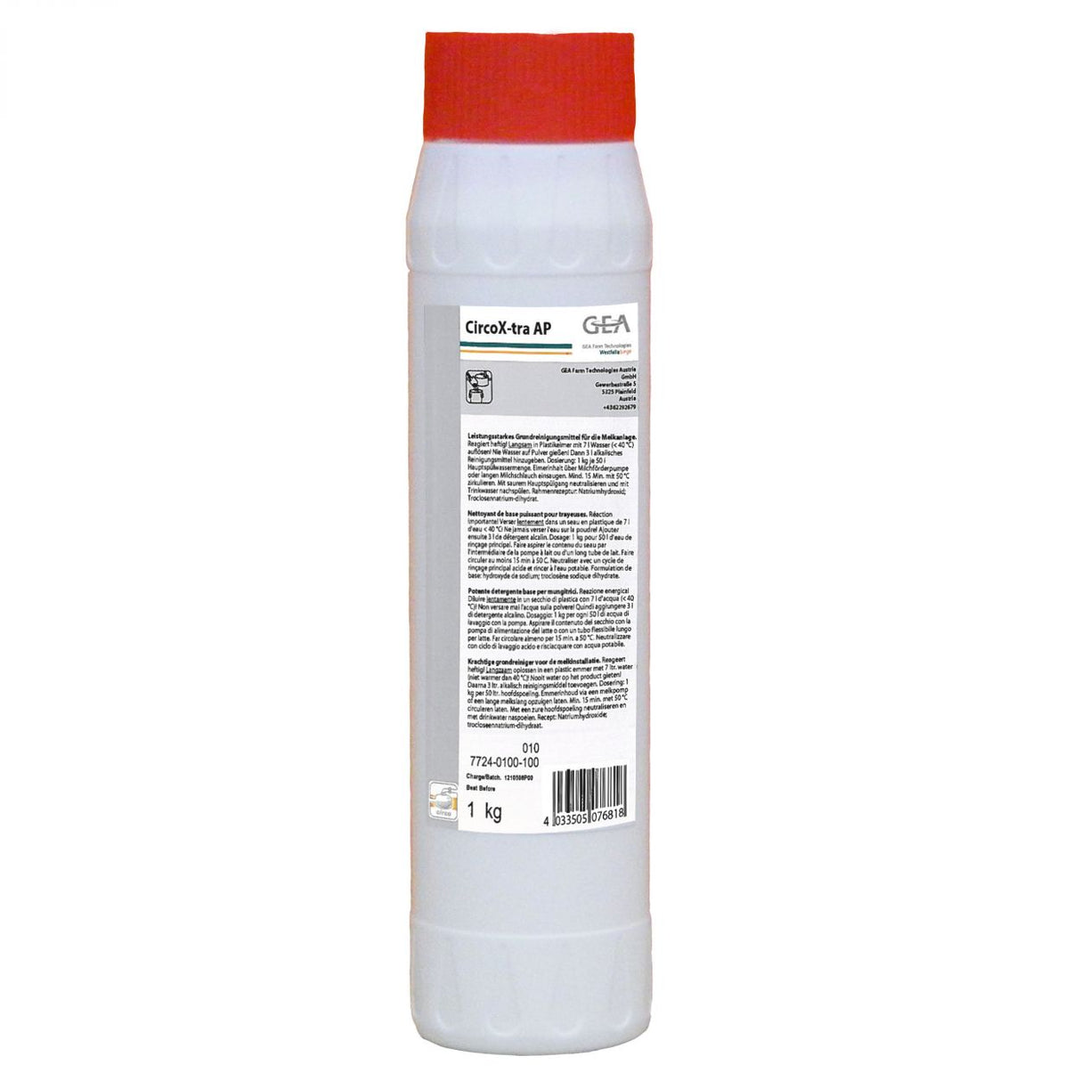 GEA CircoX-tra AP Reinigungsmittel 1 kg Flasche 7724-0100-100
