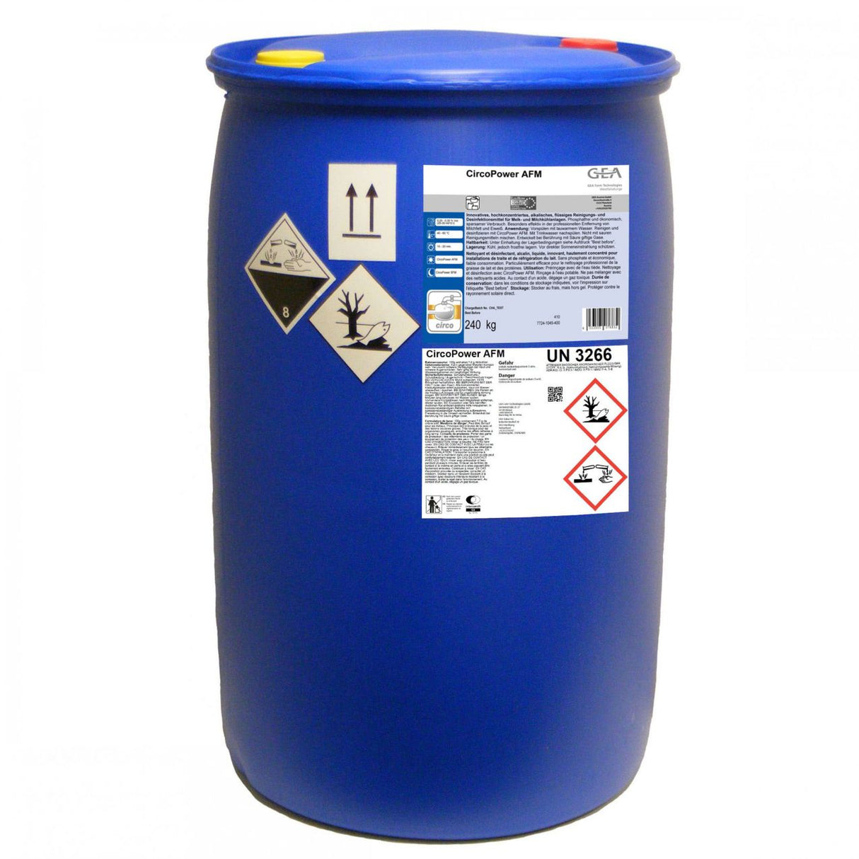 GEA CircoPower AFM Reinigungsmittel 240 kg Kanister 7724-1045-400 (77241045400)