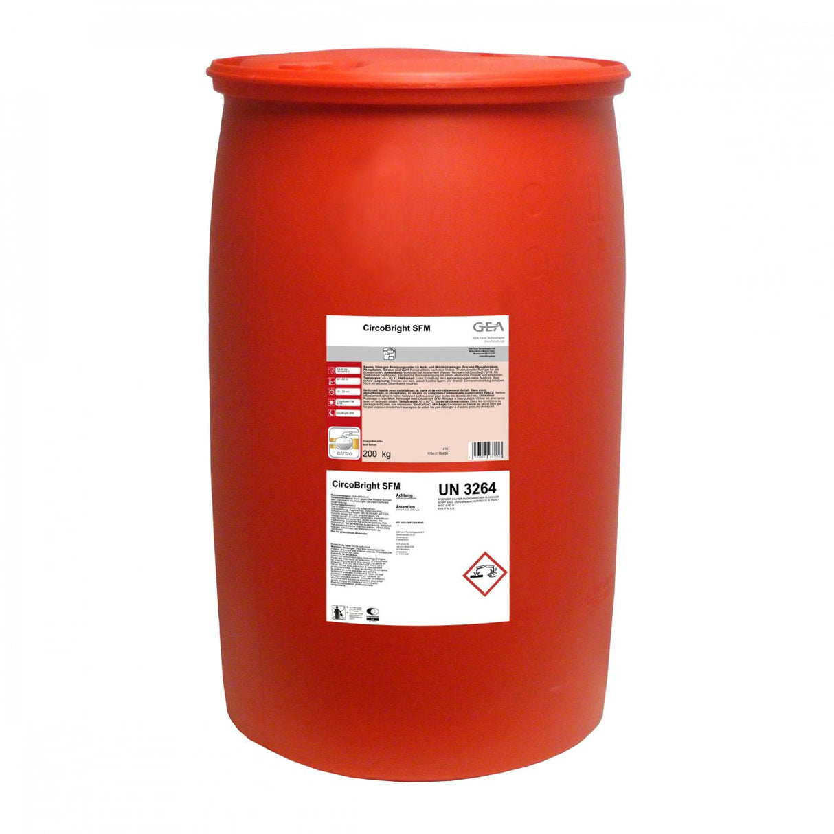GEA CircoBright SFM Reinigungsmittel 200 kg Kanister 7724-3175-000 (77243175000)