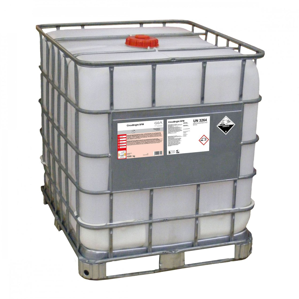 GEA CircoBright SFM Reinigungsmittel 1000 kg, IBC 7724-3176-000 (77243176000)