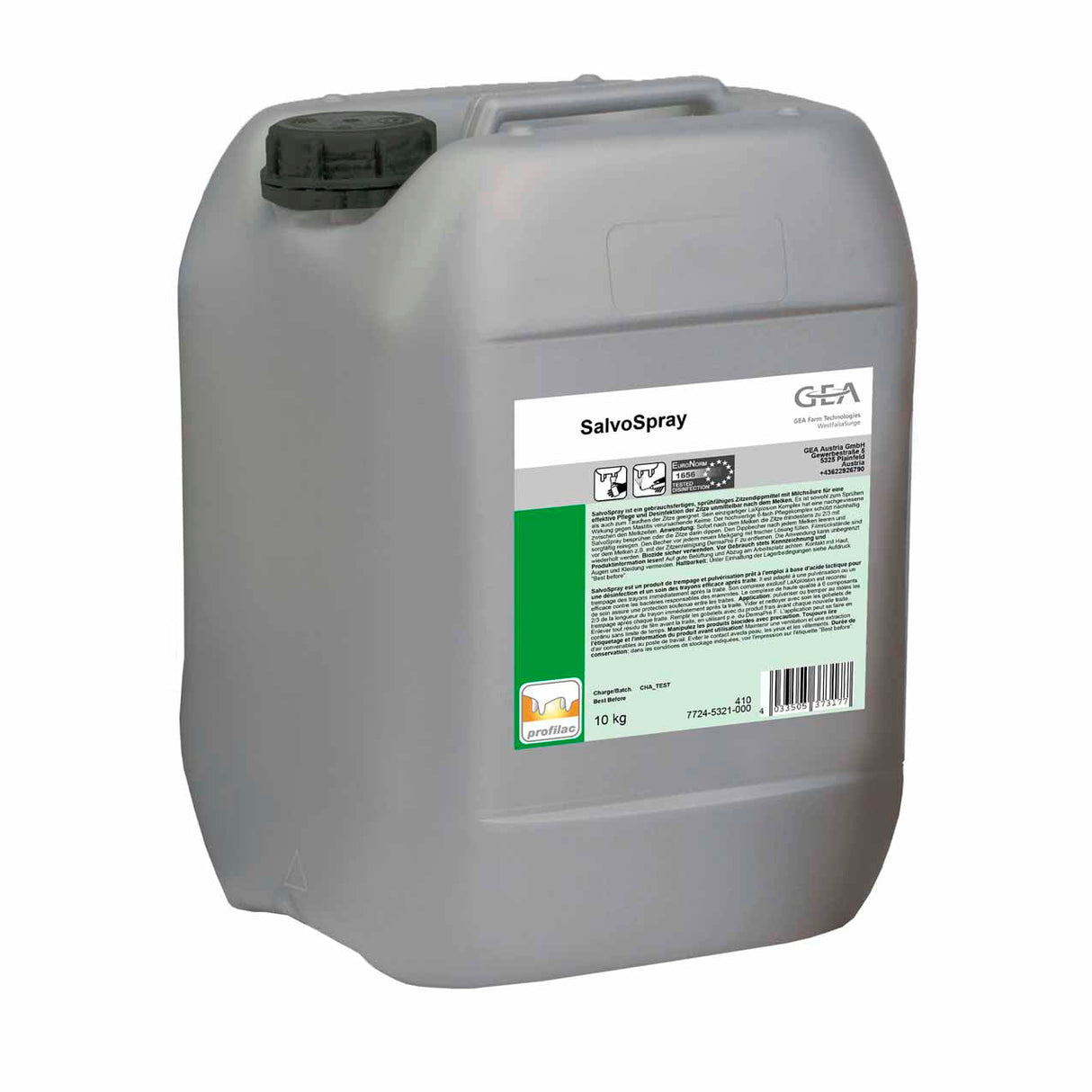 GEA SalvoSpray Dippmittel 10 kg Kanister 7724-5321-000 (77245321000)