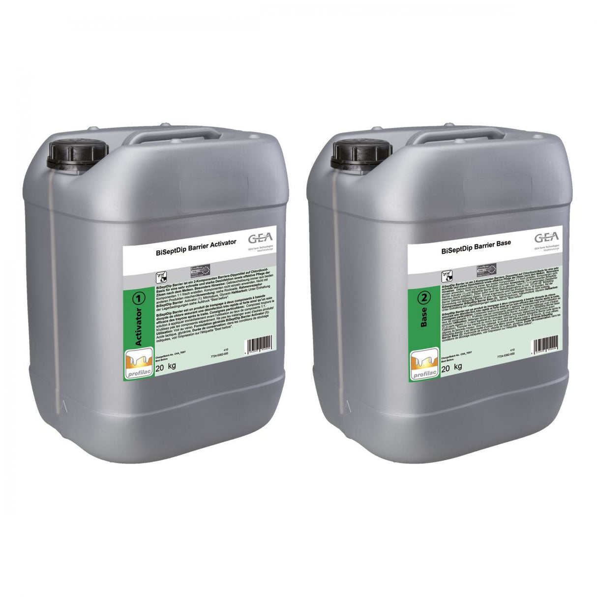 GEA BiSeptDip Barrier Dippmittel 2 x 20 kg 7724-5372-000 (77245372000)