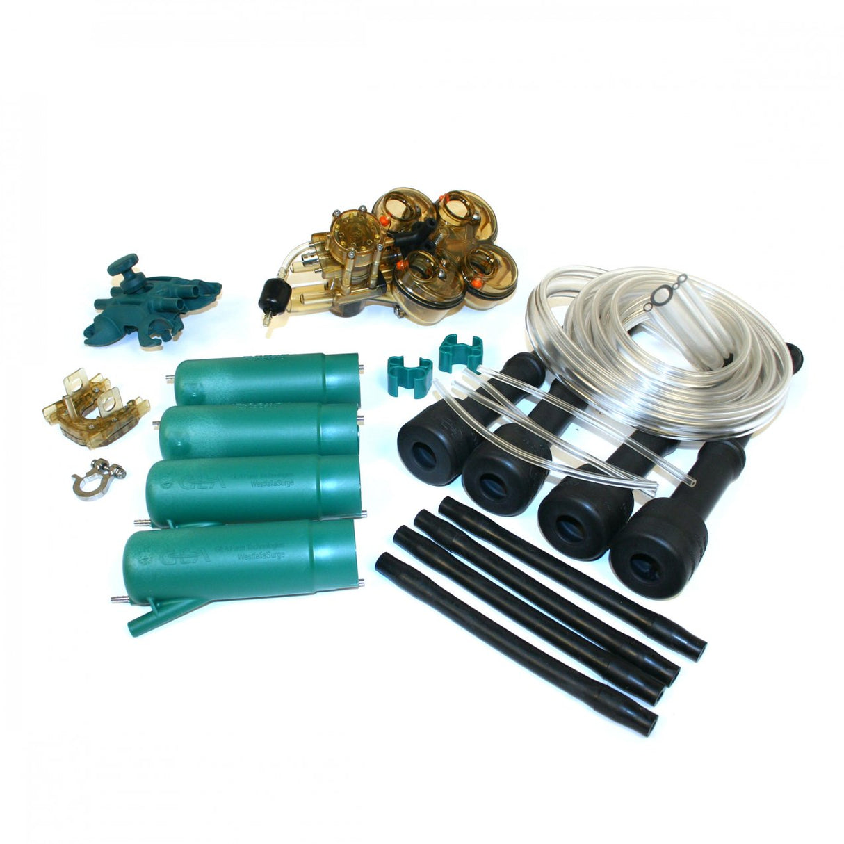 Milking unit complete.