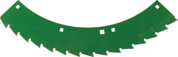Saw blade R. coated green