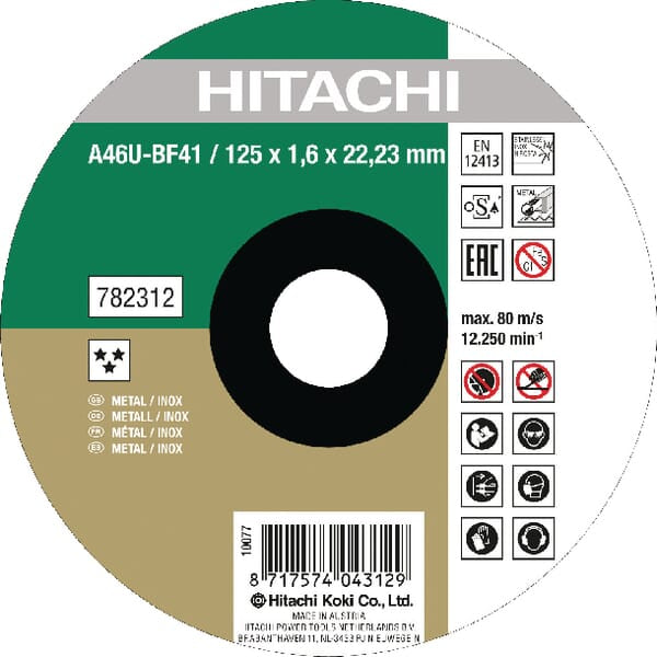 Cutting disc inox 230x1.9mm