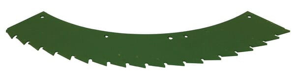 Saw blade inside L. dam.