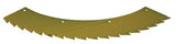 Saw blade inside R. dam.