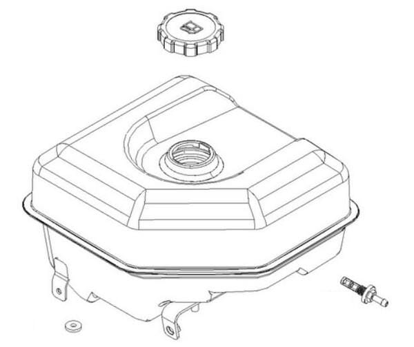 Briggs & Stratton Kraftstofftank 799782