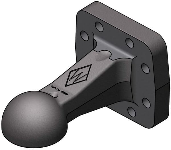 KRAMP Flanschzugöse Kugelkupplung 80 mm 8005200