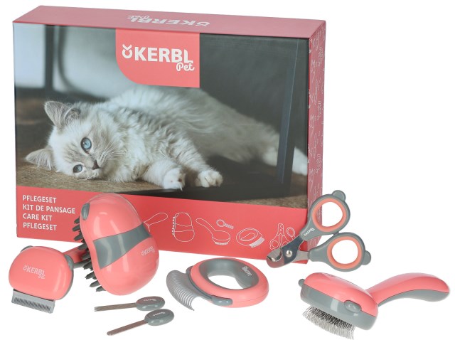 Kerbl Katzen Grooming Set 7 Teilig - 80074