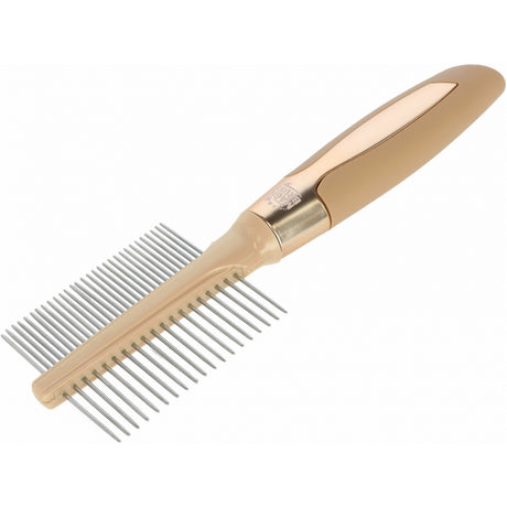 Magic Brush Fellkamm fein/grob Hund, 6,5x21cm, Golden - 80138