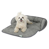 Kerbl Hunde Couchkissen Emalia, grau 60 x 40 x 12cm - 80374