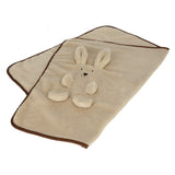 Kerbl Welpendecke Häschen aus Fleece waschbar, beige, 72x51cm 1 Stück 80433