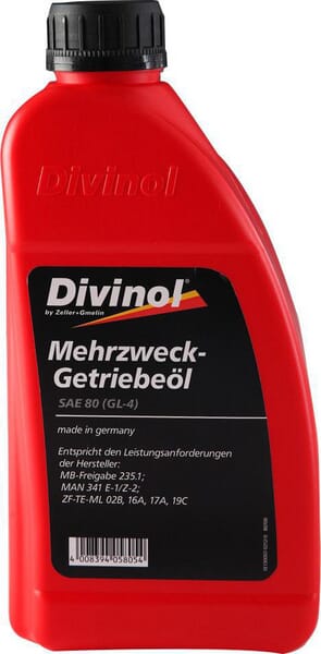 KRAMP Divinol Getriebeöl SAE 80 GL4 1l 80700C090