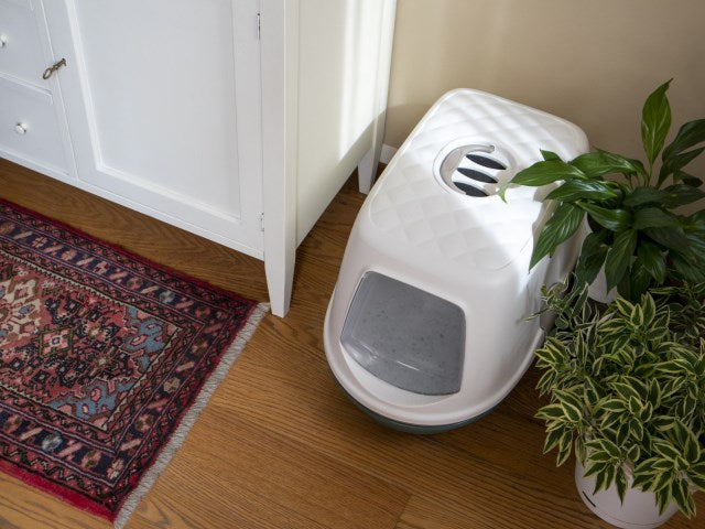 Kerbl FURBA TOP, Katzentoilette mit Reinigungssieb, 59x39x42cm - 80981