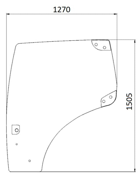 KRAMP Türscheibe 82027357N