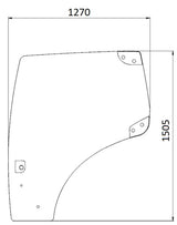 KRAMP Türscheibe 82027357N