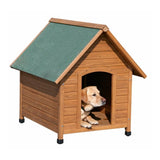 Kerbl Hundehütte aus Kieferholz mit Satteldach 100 x 88 x 99 cm 82395