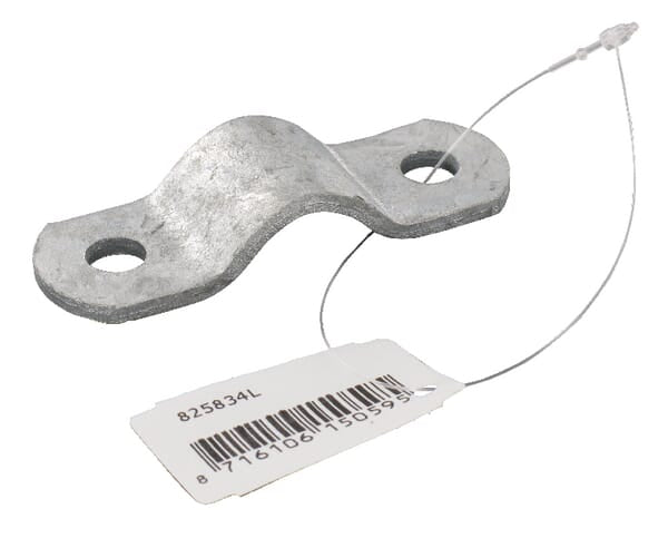 Collier de serrage demi 3/4" galvanisé thermiquement