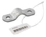 Collier de serrage demi 3/4" galvanisé thermiquement