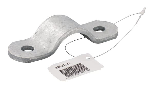 Collier de serrage demi 1 1/4" ép. galvanisé