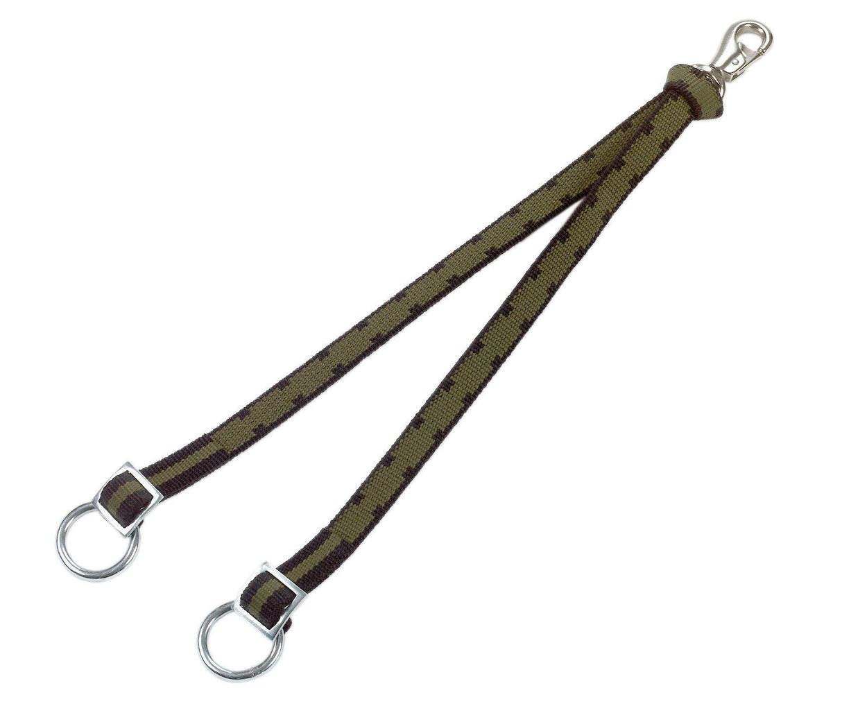 Kerbl Bodenriemen doppelt, mit Karabiner, 75cm 12503