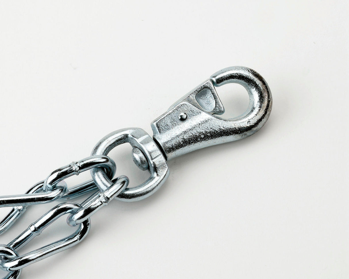 Kerbl Kettenteil 6mm, doppelt, mit Sicherheitsverschluß klein 12528