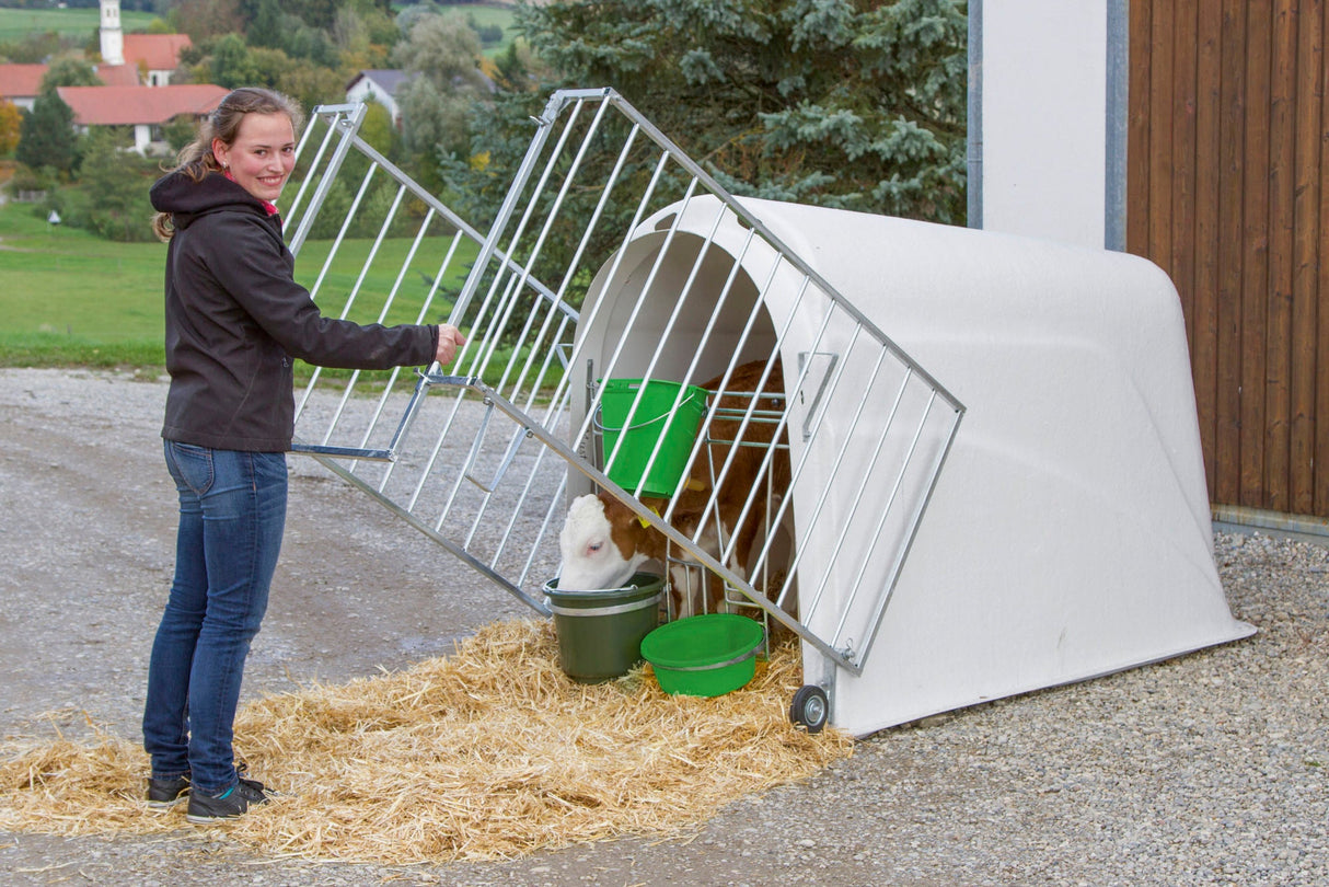 Kerbl CalfHouse Kälberiglu Master Plus mit leichter Umzäunung 14470