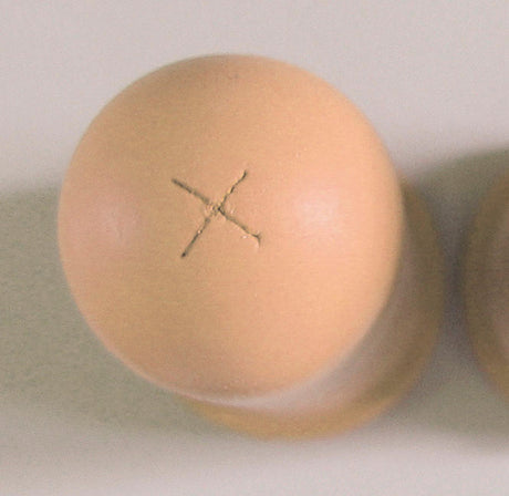 Kerbl Sauger kurz 100mm, gelb 145 50 Stück