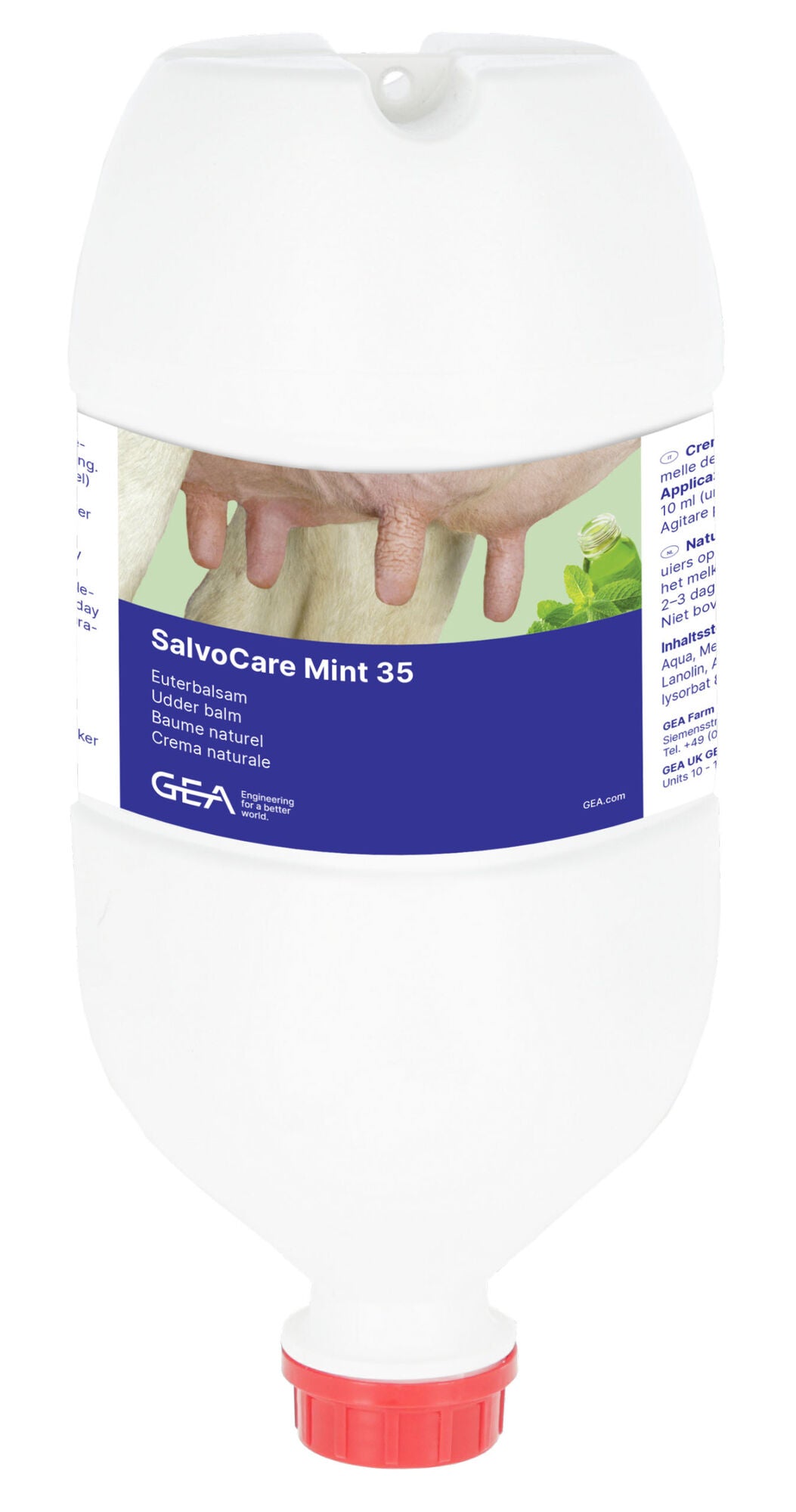 GEA Euterpflege SalvoCare Mint Spenderflasche 2500 ml 15264-GEA