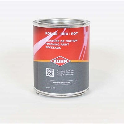 KUHN DOSE FARBE ROT, 1 Liter - 4 Stück 83503018 originales Ersatzteil