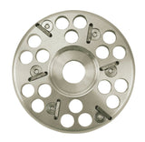 Kerbl Klauenschneidscheibe 6Cut Alu, Profi, 120 mm 16318