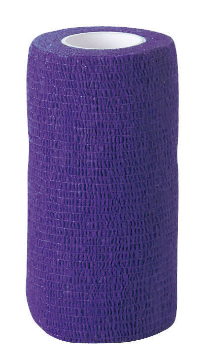 Kerbl EquiLastic selbsthaftende Bandage, 10 cm breit, flieder 16555