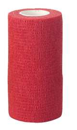 Kerbl EquiLastic selbsthaftende Bandage, rot, 10cm breit 1694