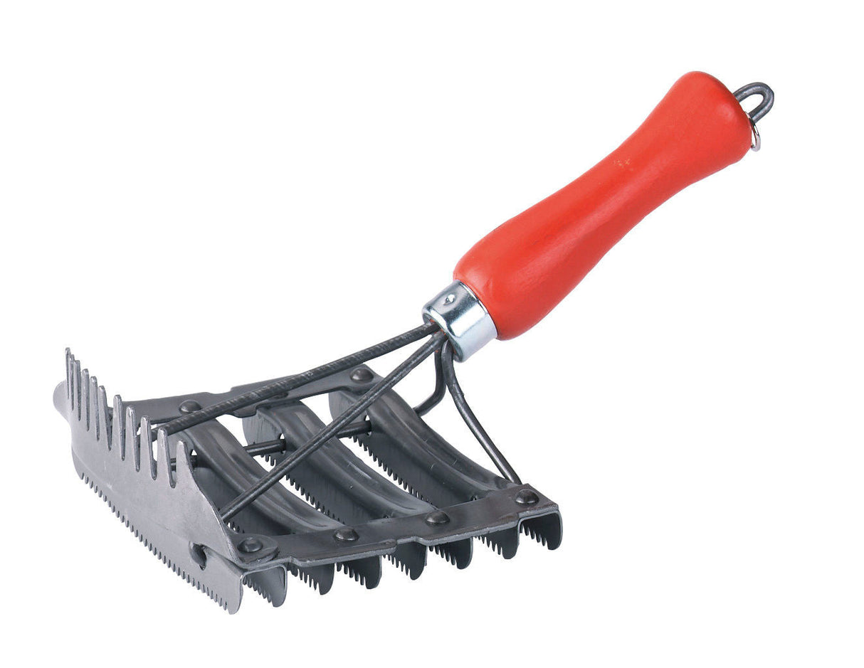 Kerbl Metall-Striegel 8-reihig mit Mähnenkamm 1811