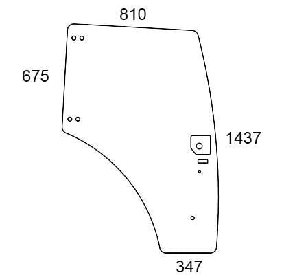 KRAMP Türscheibe 84224131N