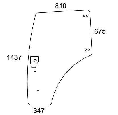 KRAMP Türscheibe 84224132N