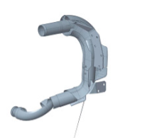 New Holland / Case AUSPUFFROHR 84263752 original CNH Ersatzteil