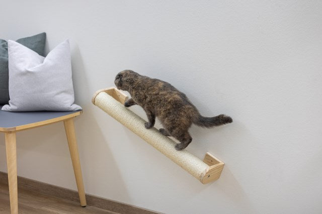 Kerbl Wandkratzsäule für Katzen 77cm Ø 8,5 cm - 84451