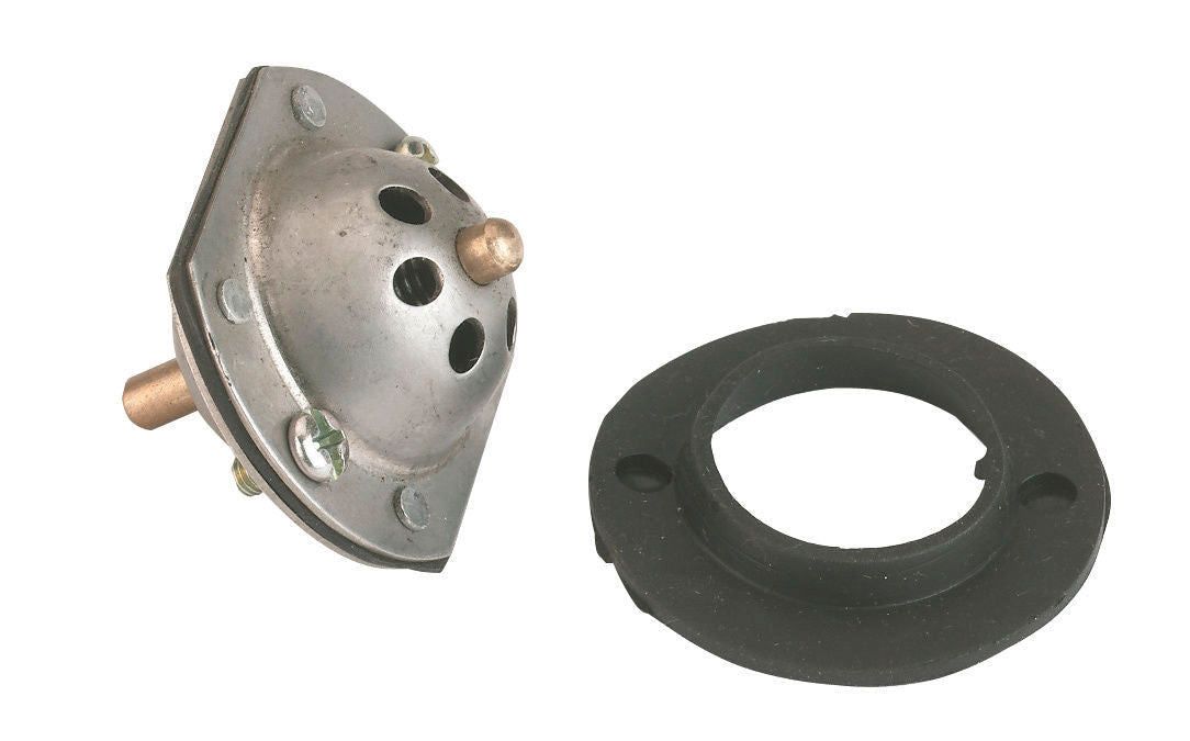 Kerbl Ventil für Anbaubecken mit 2 Schrauben abgeflacht 22176