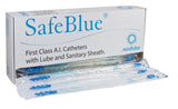Kerbl Safe Blue Spirette, 100 St. m. Gleitmittel / Schutzhülle 22981